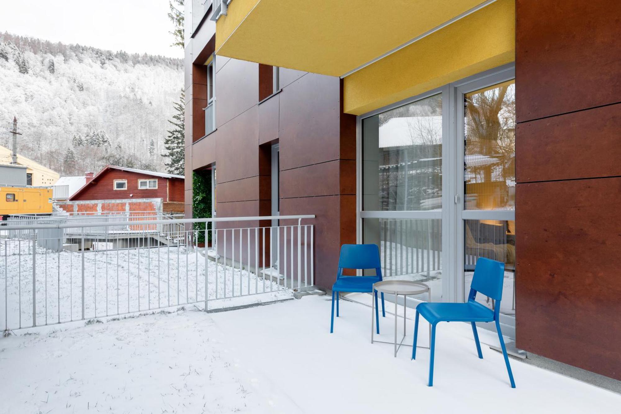 Cozy Garden Apartment Sinaia Esterno foto